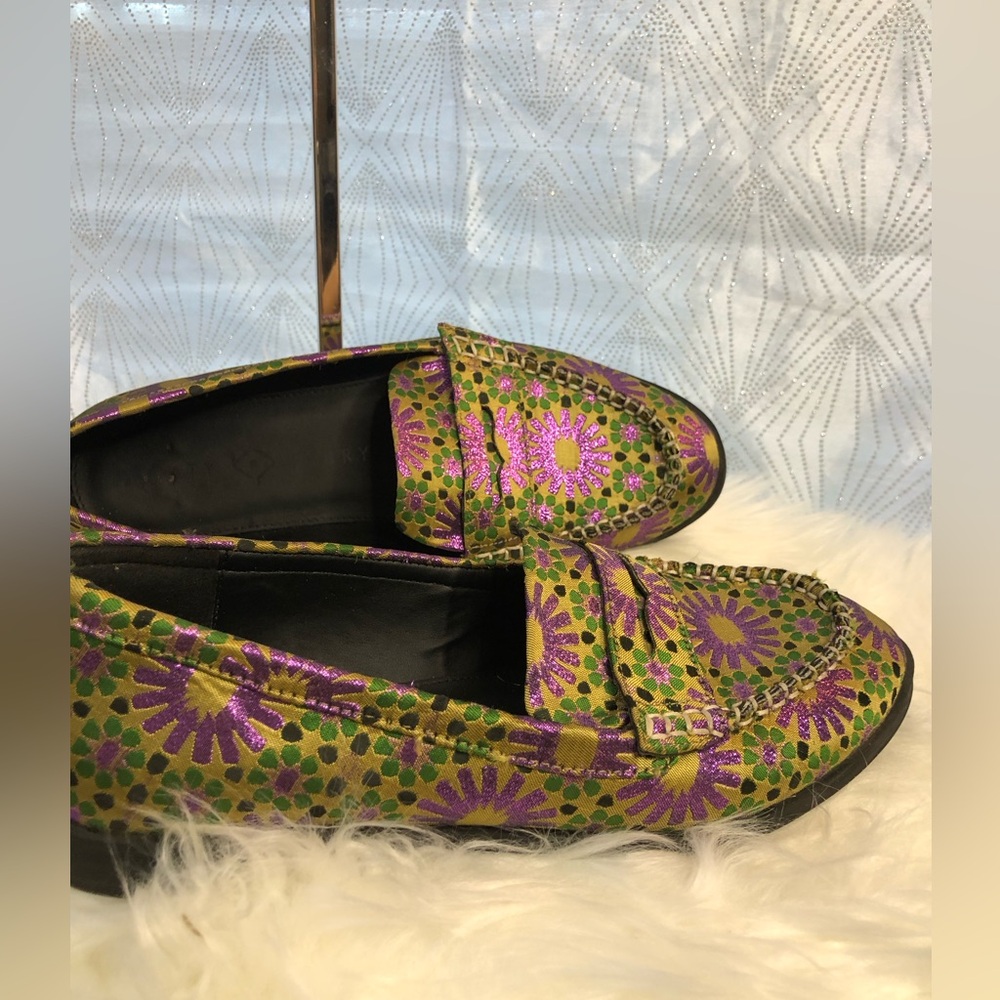 Katy Perry Geli loafers size 8 vibrant multi colored!